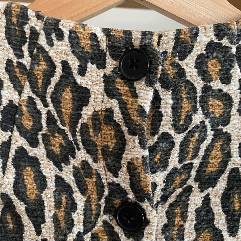 Alice & Olivia Leopard Print Coco Cutout Mini Dress 4 - Picture 11 of 16